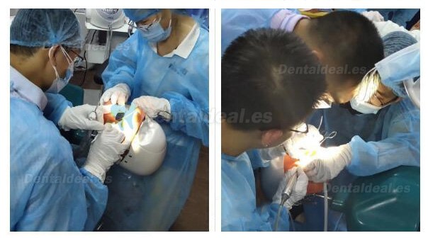 Dental Student Training Teaching Movable Electrical Control Dental Simulation Unit
